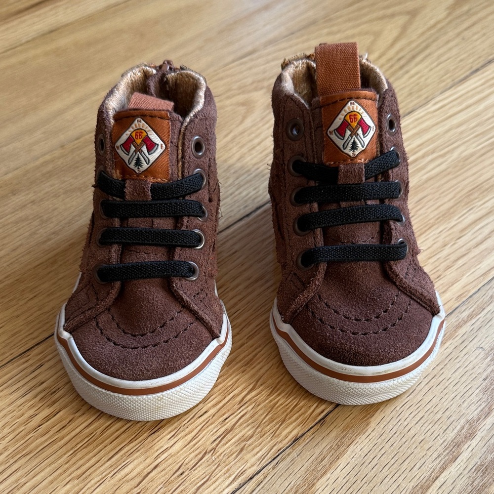 Vans Brown Infant High-Top Shoes